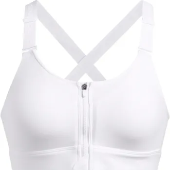 Kalhotky Under Armour Armour Ua Infinity High Zip 2.0 Bra Impact Sports Womens White S (A-C)