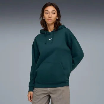 Dámská móda PUMA - ESS OVERSIZED HOODIE FL DÁMSKÁ BAVLNĚNÁ MIKINA 685398-75S
