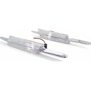 Autožárovka LED obrysové svítilny BMW řady 1, 3 , 5-sada 2x 150lm, Vyberte chrom motoLEDy 570C