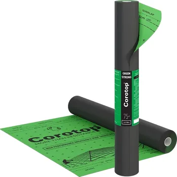 Střešní fólie Corotop GREEN STRONG 160 g/m2 (75m2) bez pásky