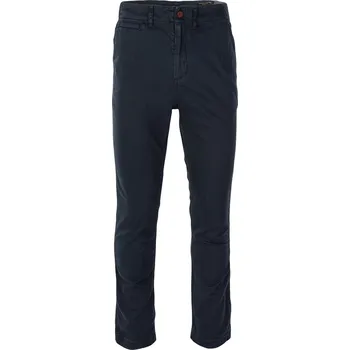 Pánské oblečení Pánské Kalhoty SUPERDRY OFFICERS SLIM CHINO M7011022B98T – Tmavě modrá 30/32
