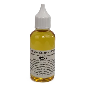 Doplněk stravy STEZA - Celerová tinktura - FORTE 10x 50 ml. + 1ks navíc jako dárek ! (Celer tinktura)