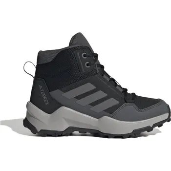 Dětská treková obuv adidas Terrex Ax4r Mid K Hiking Shoes Boys Black/Grfu/Gy 4 (36.5)