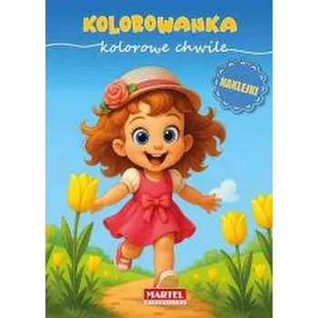 První čtění Kolorowe chwile. Kolorowanka z naklejkami - Natasza Korpik