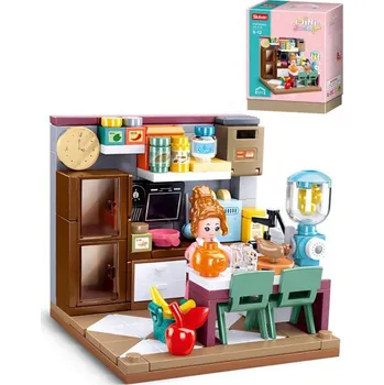 Figurka Sluban Mini Handcraft Kuchyň 178 dílků + 1 figurka (stavebnice)
