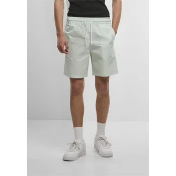 Basic Seersucker Shorts - frostmint 3XL