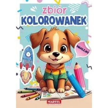 První čtění Zbiór kolorowanek z naklejkami - praca zbiorowa