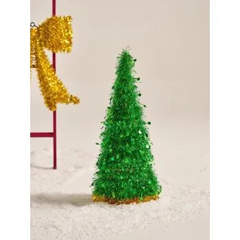 Vánoční dekorace Sinsay - Vánoční dekorace ve tvaru stromečku - tmavě zelená - 013GG-79X - 013GG-79X-ONE