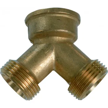 Fitinka Melscher FT430/34-34-34 mosazná rozdvojka 3/4" x 3/4" x 3/4"