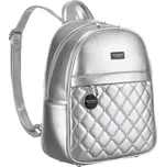 PETERSON Dámský PU batoh PTN SPY-1-PIL stříbrný