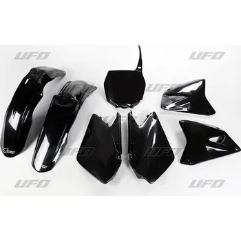 UFO kompletní sada plastů SUZUKI RM 125 / 250 01-22 barva černá (SU402E001) (UFO kompletní sada plastů SUZUKI RM 125 / 250 01-22 barva černá (SU402E001))