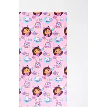 Sinsay - Ručník Gabby's Dollhouse - růžová - 413EY-30X - 413EY-30X-ONE