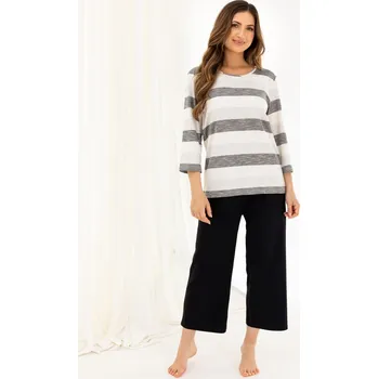 Dámské pyžamo DÁMSKÉ PYŽAMO 719 J/25 černá M