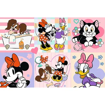 TREFL Puzzle Disney Minnie: Barevný den 160 dílků