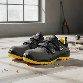 Pracovní obuv Procera Sandále CAPRI S1 Velikost 45 (UK-10) šedá/žlutá