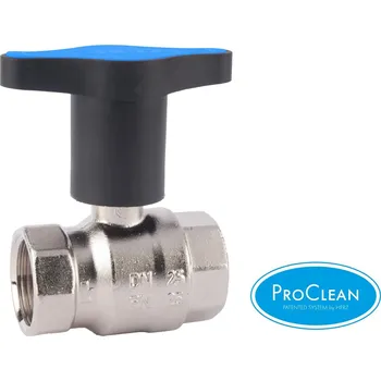 Ventil Herz Kulový kohout MODUL -motýl plast -modrý, PN25, DN 40 V1220155