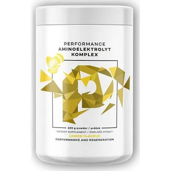 Aminokyselina BrainMax Amino Elektrolyt Komplex EAA+Elektrolyty 600g Kiwi + DÁREK