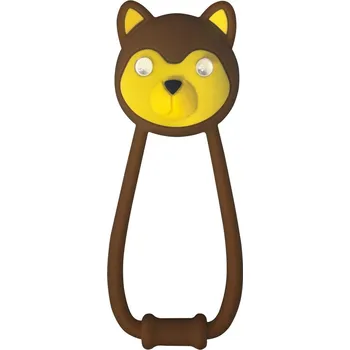 Příslušenství pro cyklistiku Kellys | Osvětlení přední KLS TEDDY, brown