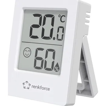 Renkforce RF-6417554 bezdrátový teploměr a vlhkoměr bílá RF-6417554