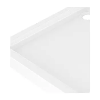 Sprchová vanička Mexen Flow+ pětiúhelníková sprchová vanička levá 90 x 80 cm, bílý lesk - 46P108090LH Pětiboké sprchové vaničky