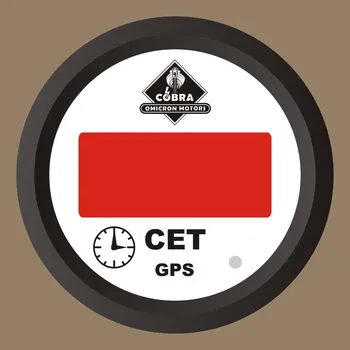 Hodiny Hodiny CET černá/bílá 85mm