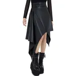 sukně dámská KILLSTAR x KIHILIST - Noir Ruin - Black - 3XL