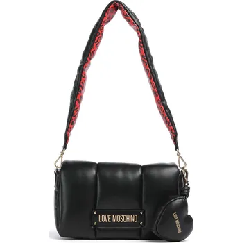 Love Moschino Puffy - Taška přes rameno v černá, imitace kůže, 232364 | Kabelky pro ženy & muže