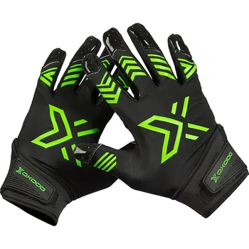 Sport Oxdog X2 Silicon Goalie Glove Black-Green JR vel. L