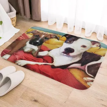 Koupelnová předložka HUADO koupelnová předložka 60x40 cm Pejsci