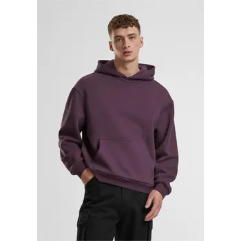 Pánská mikina Fluffy Hoody - plumpurple 4XL