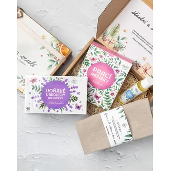 Kosmetická sada Dárkový VÁNOČNÍ balíček "EcoHaus mánie"