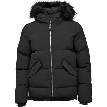 Dámská bunda Dámská kratší prošívaná bunda Lotto GRETEL XL Černá