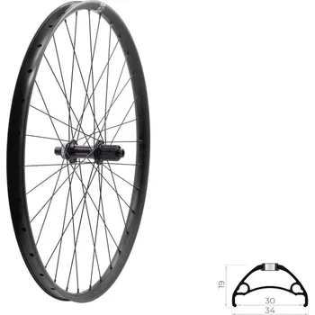 Sport Kellys | Zapletené kolo zadní KLS ASESINO 30 DSC R, 28/29", black