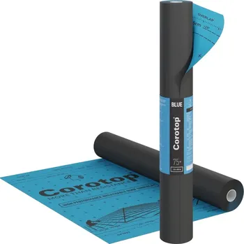 Střešní fólie Corotop BLUE 140 g/m2 (75m2) bez pásky