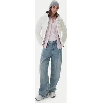 Pánská větrovka Tommy Jeans Vatovaná bunda DW0DW21617 Bílá Regular Fit S