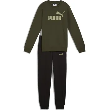 Puma Crew Fleece Tracksuit Blue/Green 11-12 let