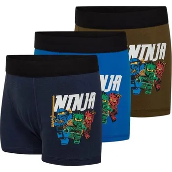 Chlapecké boxerky LEGO&reg; kidswear LWAGAN 702 98/104 Khaki, Modrá, Tmavě modrá, Mix