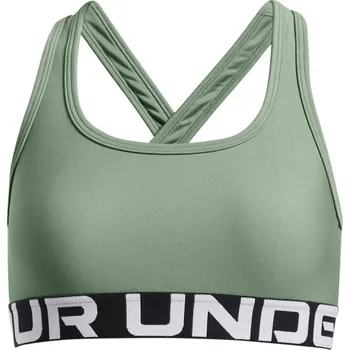 Podprsenka Under Armour Armour UA Crossback Sports Bra Girls' Green 7-8 let
