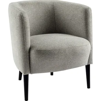 Obývací stěna Křeslo, světle šedá/černá, ALIEN