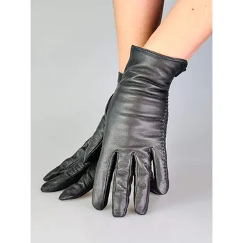 Rukavice Dámské prošívané rukavice v tmavě-šedé barvě, VELIKOST M ( 7 )