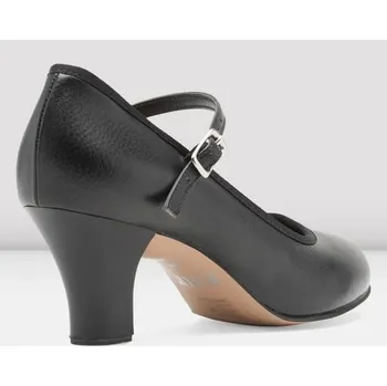 Dámská sálová obuv Bloch,Dámská charakterní obuv - Kickline S0324LU, černá 42.5