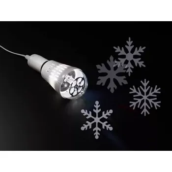 Žárovka NIPEKO Žárovka LED projektro vločky