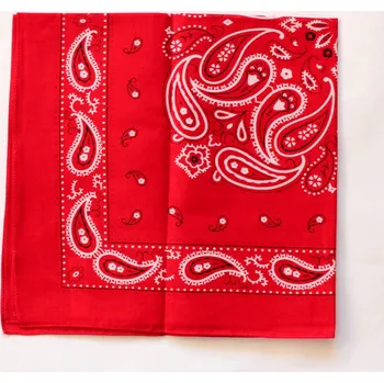 ETEX Dětský bavlněný šátek 55 x 55 cm - kašmír červený