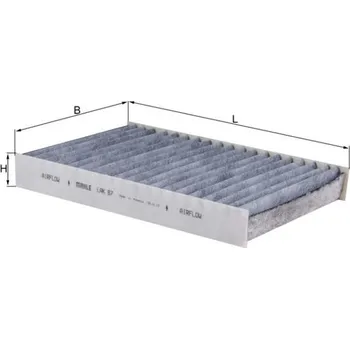 Kabinový filtr Filtr, vzduch v interiéru KNECHT LAK 87