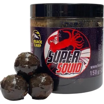 Boilies Boilies Black Carp Dipované 24mm 150gr Super Squid