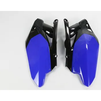 Osvětlení pro motocykl UFO boční tabulky na startovací číslo YAMAHA YZF 450 10-13, barva světle modrá-černá (UFO boční tabulky na startovací číslo YAMAHA YZF 450 10-13, barva světle modrá-černá)