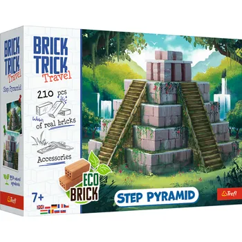 Stavebnice Trefl Brick Trick - Stupňovitá pyramida M 200