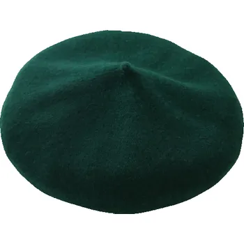 Klobouk Baret pro ženy z imitace kašmíru Elegantní zimní módní pokrývka hlavy Stylový doplněk do chladného počasí Dámský podzimní klobouk zelená