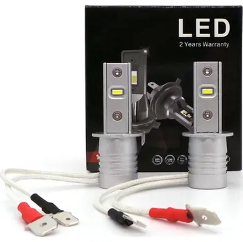 Autožárovka LED žárovky H3 9V-30V CANBUS CSP SET Nové motoLEDy 629