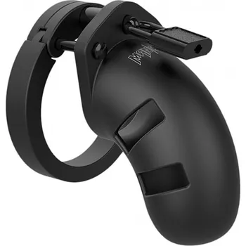 Pás cudnosti Mancage Model 20 Klec na penis 9 cm - černá